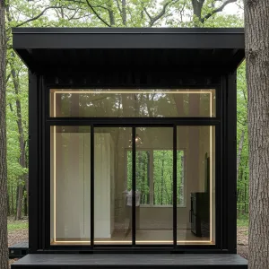 Glass Haven: The Forest Container Retreat