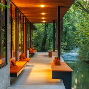 Cozy Built-in Bench Seating