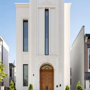 Vertically Marvelous Neoclassical Tower