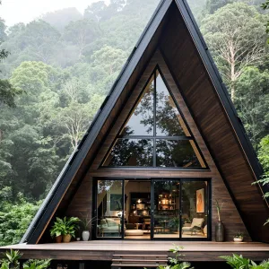 A-Frame Woodland Haven