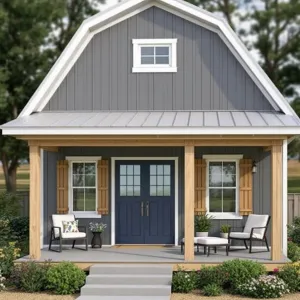 Quirky Little Barn with a Porch Personality
