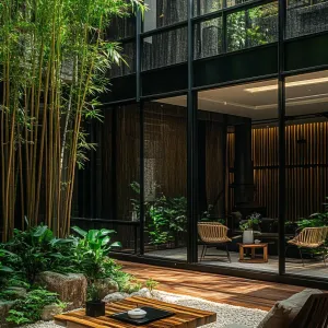 Zen Retreat: A Green Oasis at Home