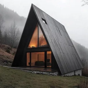 Alpine Angle: A-Frame Enchantment