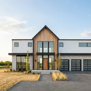 Prairie Horizon Nordic Gable Residence