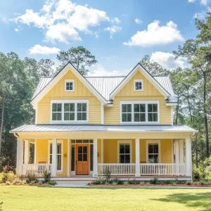 Preview of Golden Glow Getaway With a Sunny Porch