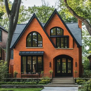 Preview of Orange Brick Bliss with Gothic Arches