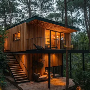 Treehouse Timber Cabin