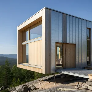 Stilted Cabin in Skyward Splendor