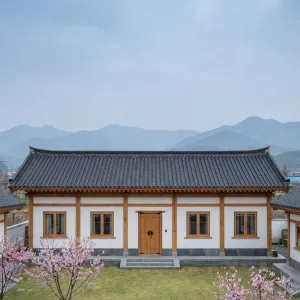 Mountainview Hanok Courtyard Family Home