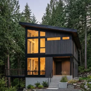 Evergreen Lantern Slope-Top Cabin