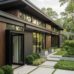 Steel Timber Garden Gallery