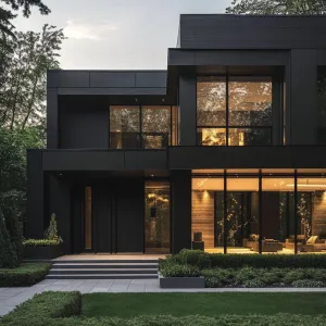Glamorous Hideaway with Glassy Grandeur
