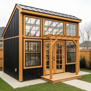 Blend of Nature and Nurture: A Modern Garden Retreat