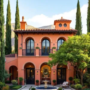 Villa Vibrance: A Courtyard Carnival
