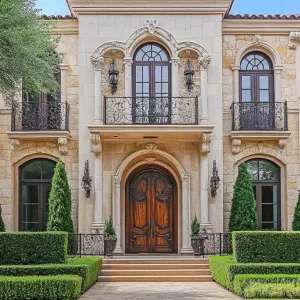 Stunning Sanctuary with Ornate Balconies