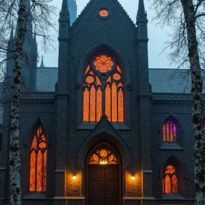 Gothic Radiance: The Spectral Sanctum
