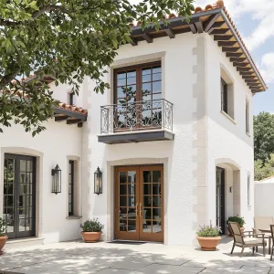 Tuscan Tranquility: A Courtyard Retreat