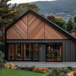 Timber Triangle: Nature’s Geometric Dance