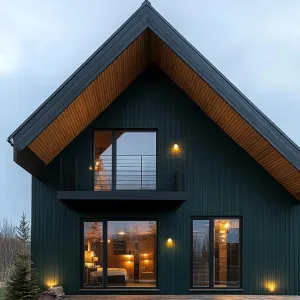 Mystical Timber Homestead: The Dark Facade