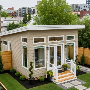 A Snazzy Nook with a Hint of Urban Chic