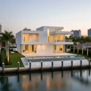 Sunlit Canal Cubes Retreat