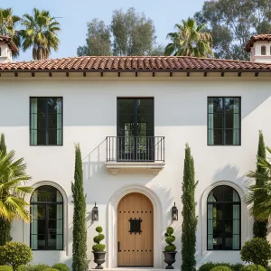 Sun-Drenched Villa with Verdant Glimpses