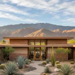 Desert Delight: Cacti and Clean Lines