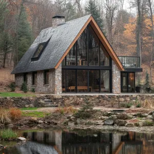 A-Frame Oasis Beside the Lake