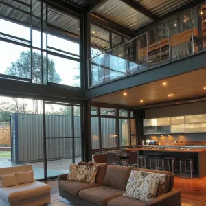 Container With Retractable Walls