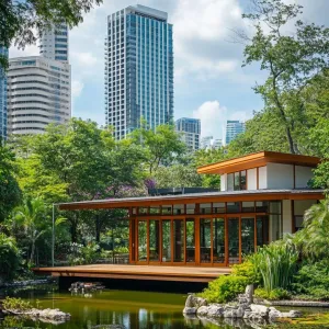 Tranquil Teak: The Thai Pavilion Delight