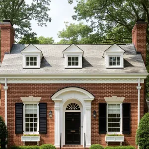 The Cheerful Brick Charm: A Perfect Homestead