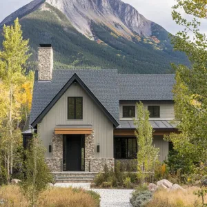 Peaks and Chic: A Colorful Summit Shelter