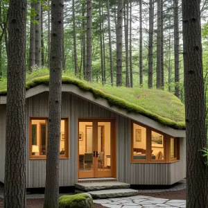 Mossy Abode with a Green Toupée