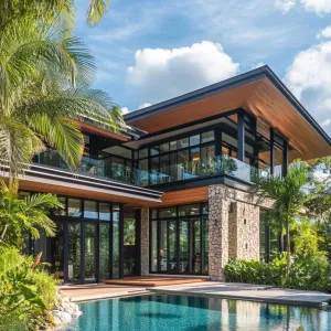 Tropical Haven with a Splash of Chic