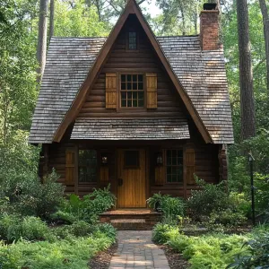 A Timber Tranquility Among Tall Trees