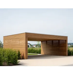 Wooden Whimsy in the Suburban Sunshine