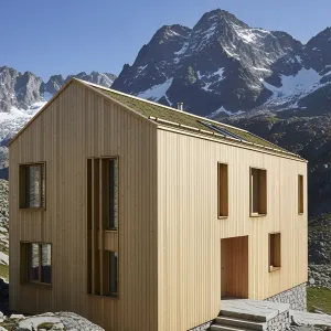 Rustic Peaks and Plank Perfection