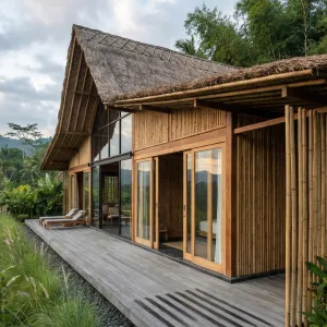 Open Veranda Bamboo Valley Pavilion