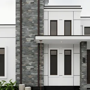 Preview of Slate Ribbon Tower With Crisp Frames