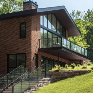 Slope House Delightfully Domineers Its Surroundings