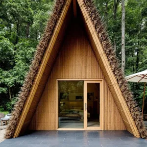 Bamboo Triangle Tranquility