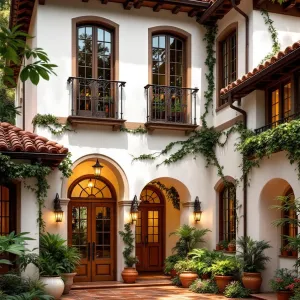 Terracotta Tango: An Iberian Courtyard Celebration
