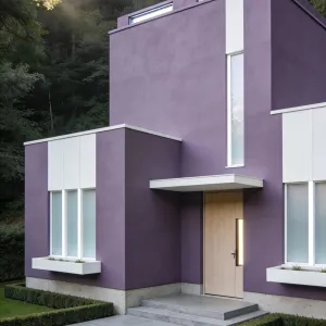 Mauve Meadow Cube Dwelling