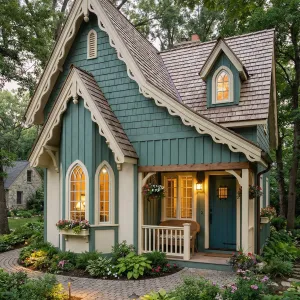 Lanternfern Gothic Porch Nook Cottage