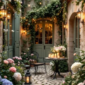 Whimsical Outdoor Oasis of Delight