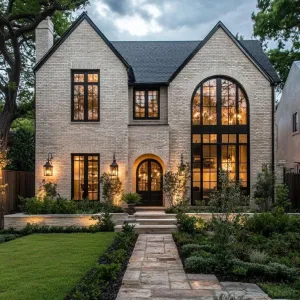 Tudor Enchantment in Brick and Glass