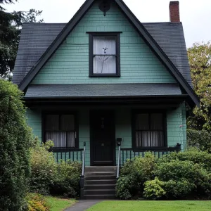 Minty Green Gable Glory