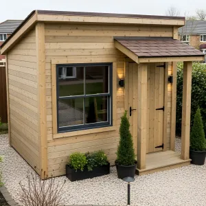 Tiny Timber Haven with a Hint of Humor