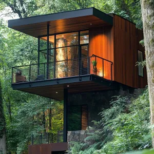Eco-friendly Tiny House On Stilts