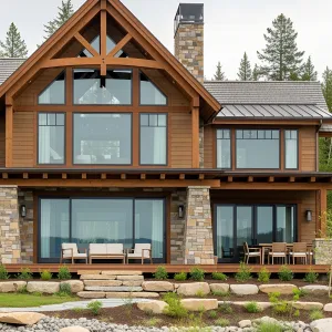 Rustic Elegance by the Rippling Waters